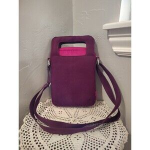 Belkin Purple Pink Tablet Portable Device Travel Bag Strap 10x7x2 Carry-On